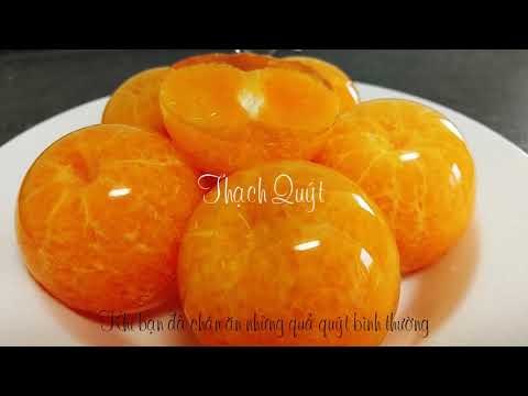 Video: Nấu Thạch Cam Quýt