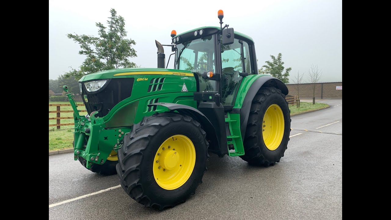 John Deere 6150M Tractor - YouTube