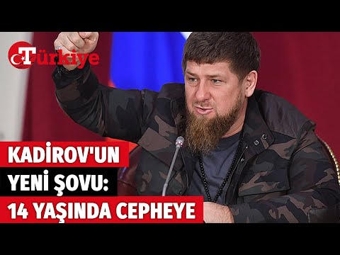 Kadirov 14 Yaşındaki Oğlunu Savaşa Götürdü!