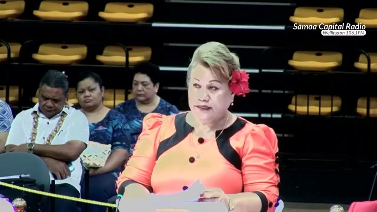 Tala Fa’atatau ‘Autū ‘o le Tupe 2025/2026 - Hon. Mulipola Anarosa Molio’o – 06 OCT 2025