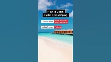 How to start with Digital Dropshipping? 5 easy steps! 👀💡 #digitaldropshipping #dropshippingsteps