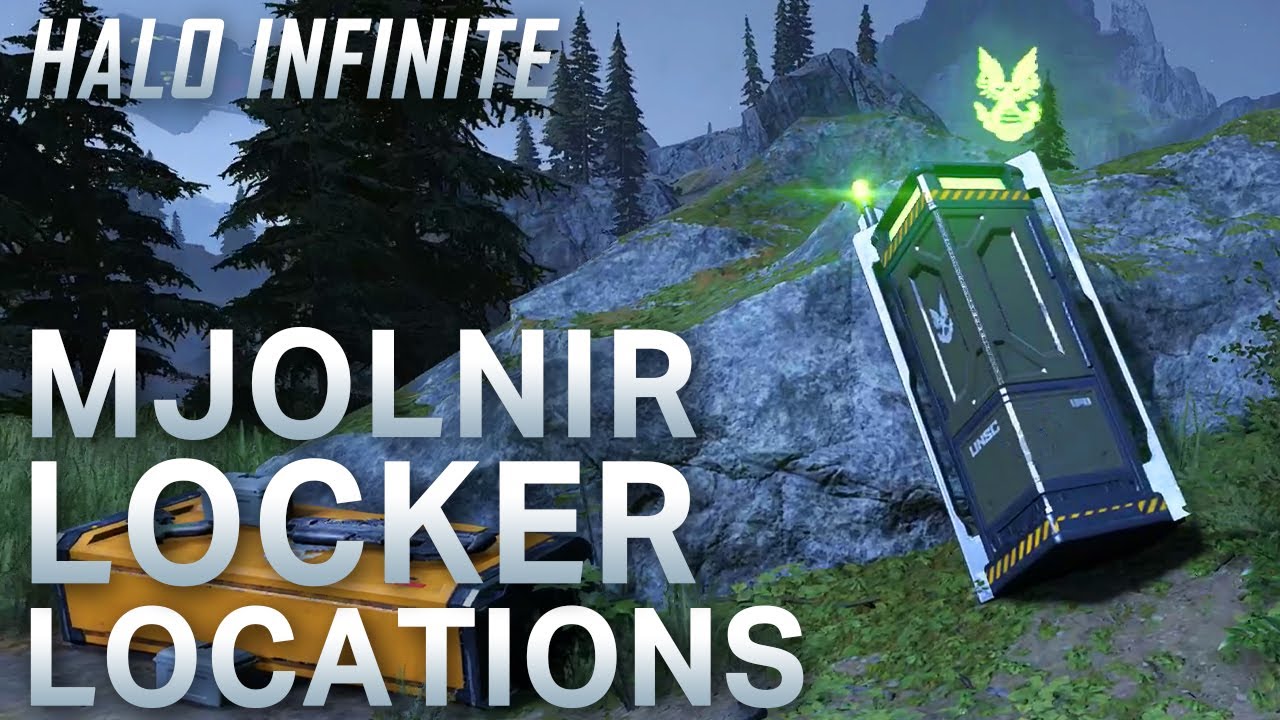 Halo Infinite Mjolnir Lockers (Multiplayer Unlocks) Locations Guide | Halo Infinite Collectibles