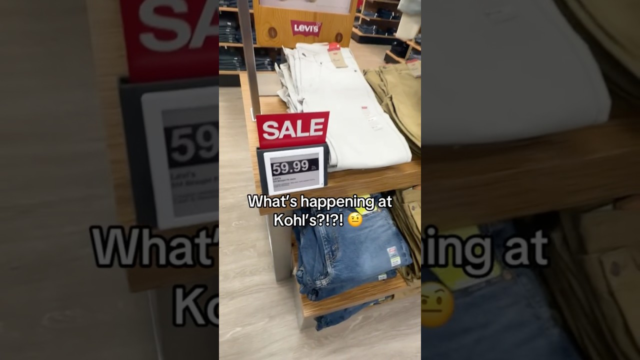 What is happening at Kohl’s? 