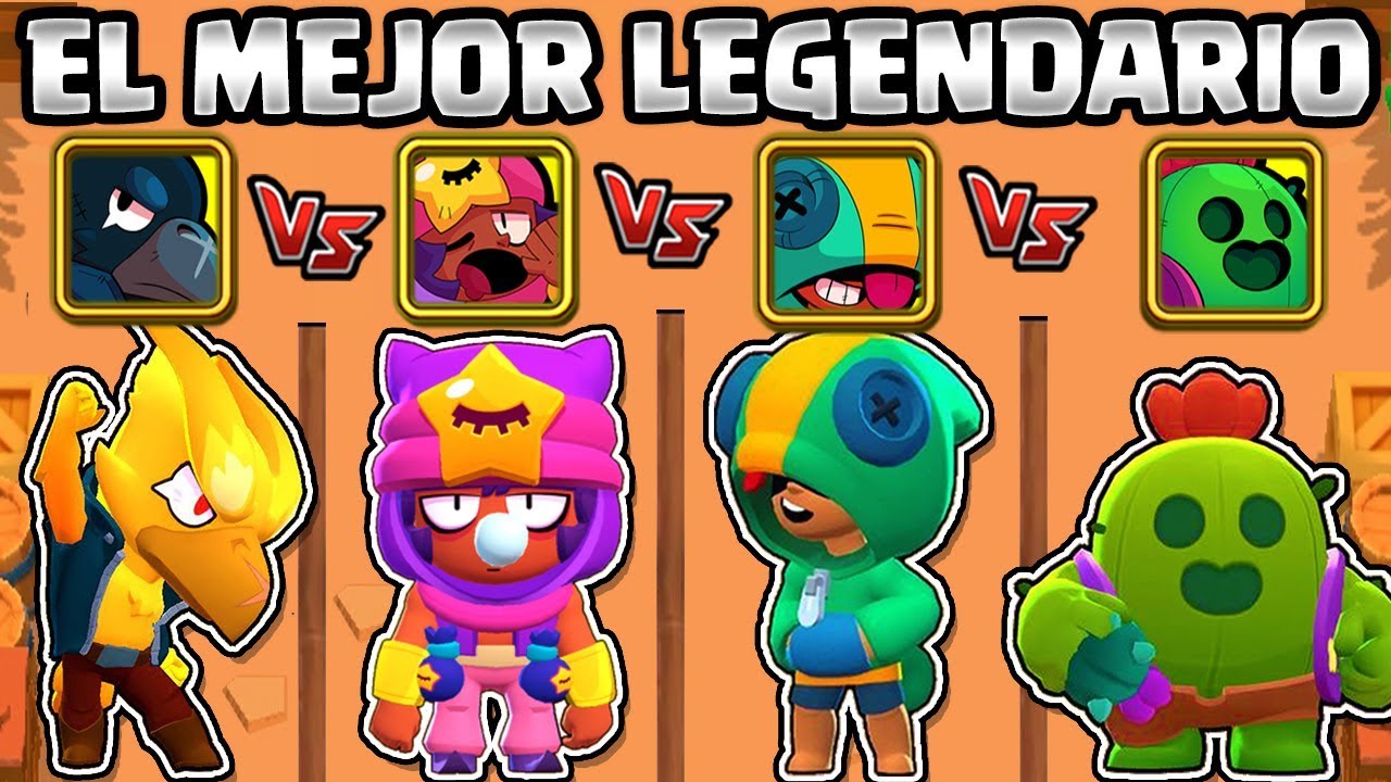 Cual Es El Mejor Brawler Legendario Sandy Vs Leon Vs Crow Vs Spike Nuevo Brawler Legendario Youtube - sandy brawl stars foto de perfil