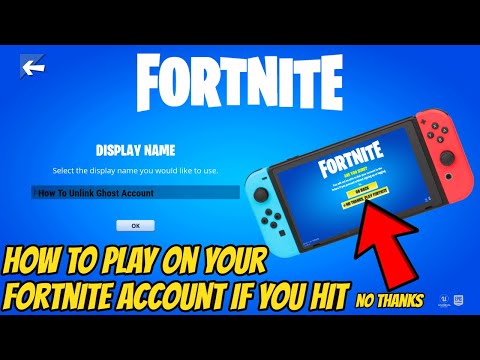 How To Play Fortnite On Nintendo Switch If You Hit No Thanks (NEW 2020)