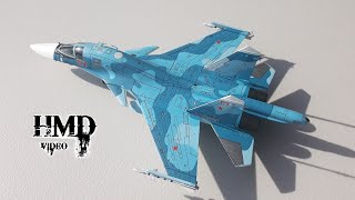 Sukhoi Su-34 Fullback, Russian Strike Fighter, Kubinka Air Base, JC Wings, 1/72nd Scale Diecast