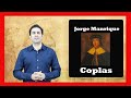 Jorge Manrique |Coplas a la muerte de su padre con comentarios