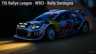 LIVE: EA WRC | TIG Rallye League - WRC1 - Rally Sardegna | Onboard