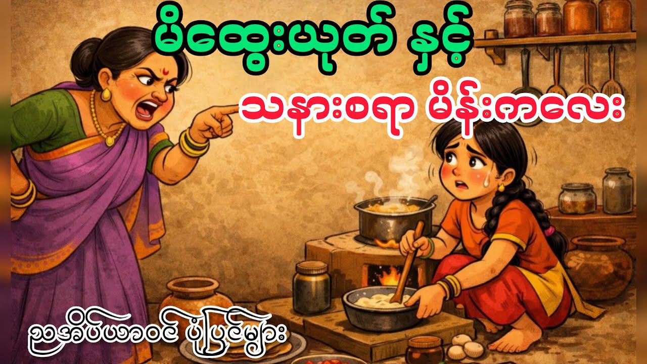 နှိပ်စက်သော မိထွေး နှင့် သနားစရာ မိန်းကလေး