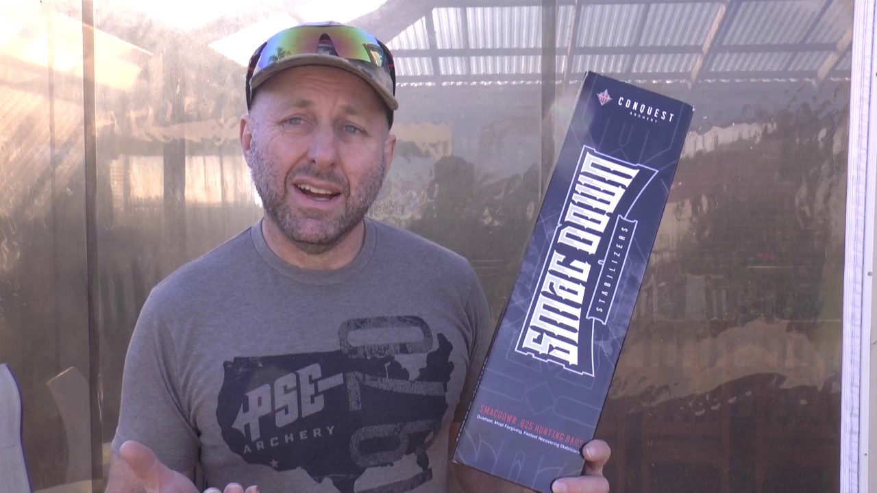 Conquest Archery Smacdown .625 Complete Hunter setup Stabilizer review