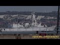 Portsmouth harbour NATO arrivals￼