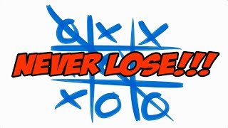 How to Never Lose at Tic Tac Toe - Part 1 (Corner Game) screenshot 5