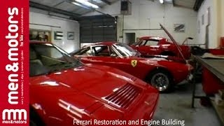 Diana binks meets terry hoyle. has set up his own company restoring
old ferrari's and rebuilding engines if required.