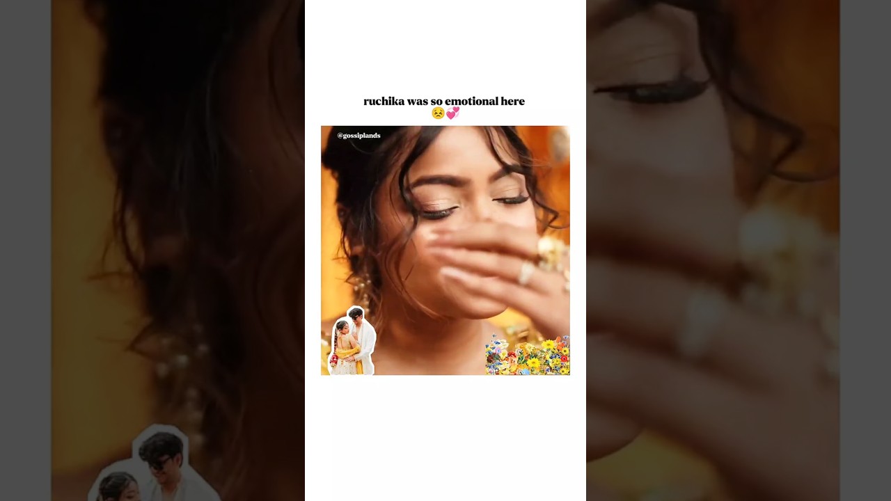 ruchika was crying in haldi 👀‼️