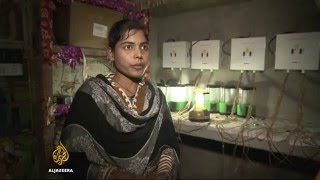 Solar panels bring cheap energy to India