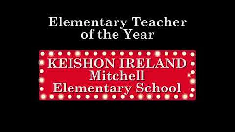 2018 Elementary Teacher of the Year Announced
