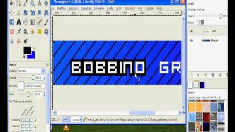 Come creare un Userbar con The Gimp 2.6