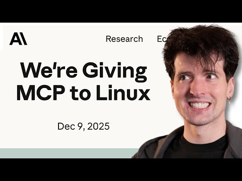 Thumbnail for Anthropic gave MCP to the Linux Foundation 27 minutes"}}},"descriptionSnippet":{"runs":[{"text":"Anthropi