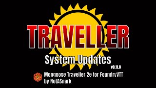 MgT2e FoundryVTT Dev Diary #7