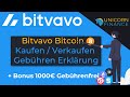 Bitvavo Bitcoin kaufen & verkaufen, Tutorial, Anleitung + Gebühren Erklärung | Deutsch