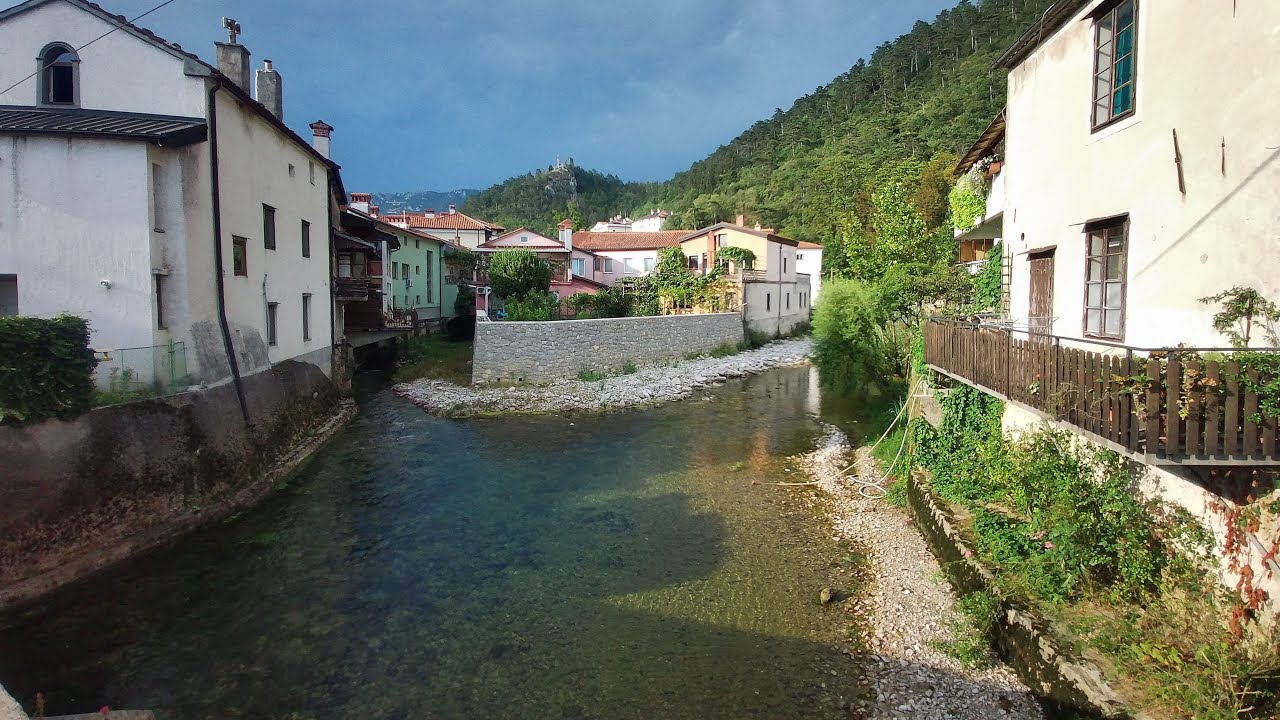 Vipava river trail on bike