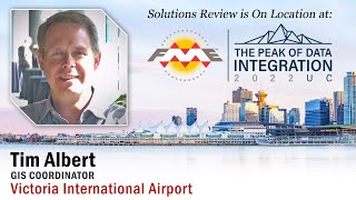 Tim Albert - GIS Coordinator @ Victoria International Airport | @SolutionsReview Interview at #FMEUC screenshot 5