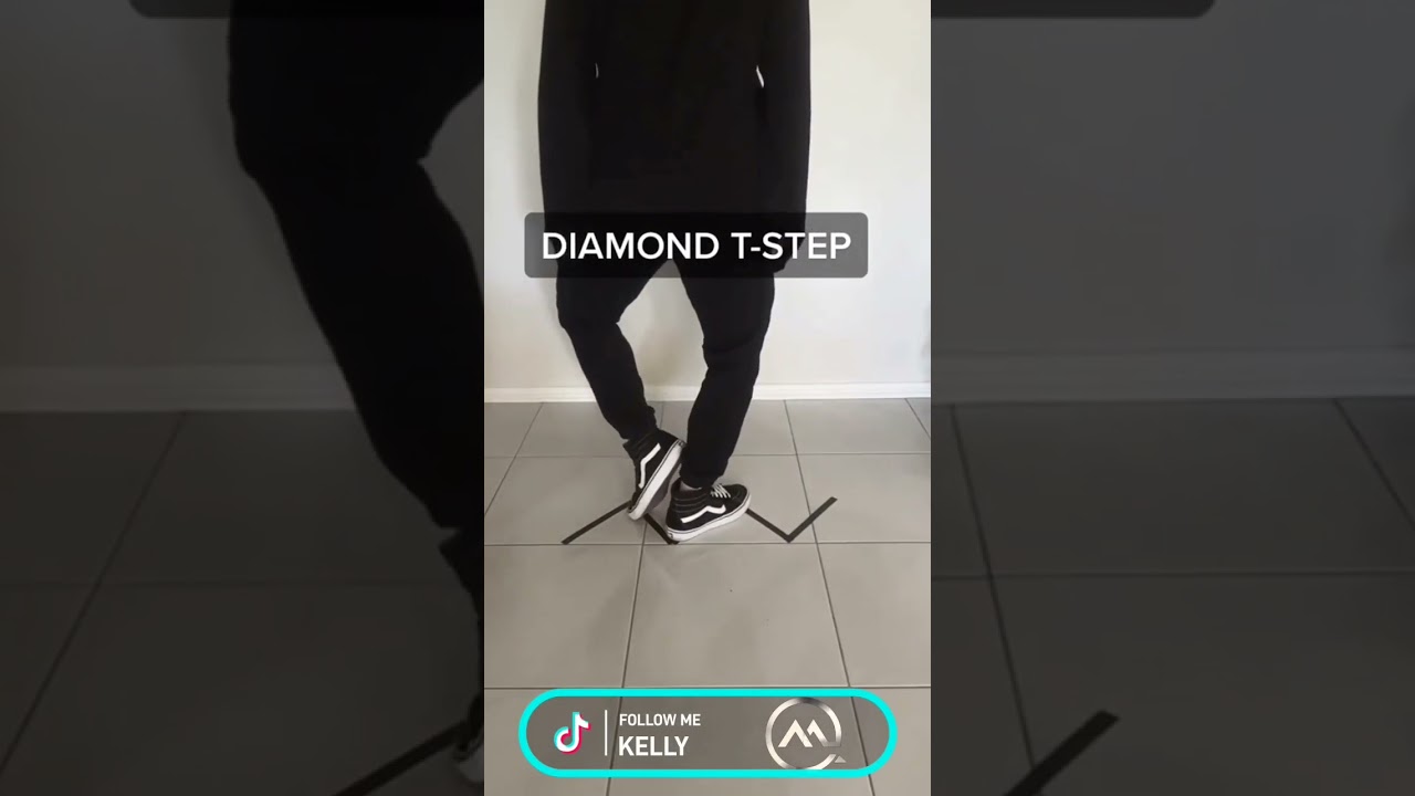 Diamond T-Step Tutorial. Shuffle is amazing! 😍 