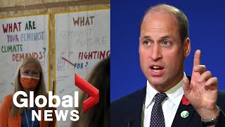 COP26: Prince William meets winners of his Earthshot Awards