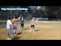 Tennis Serve Biomechanics - On Court Fixes With Student