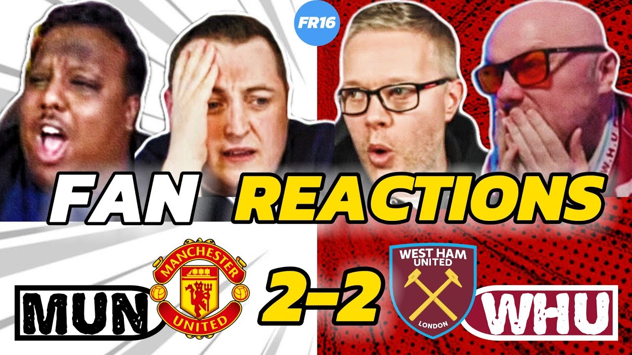 MAN UNITED + RIVAL & HATERS REACTION TO WEST HAM1-1 MAN UNITED | PREMIER LEAGUE FAN REACTION