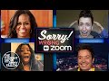 Michelle Obama and Jimmy Crash Random Zoom Meetings | The Tonight Show Starring Jimmy Fallon