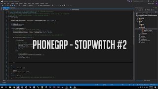 Details PhoneGap / Cordova Stopwatch Tutorial - #2 News