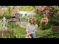 April cottage garden tour  spring meadow daffodils edible garden  new yew border