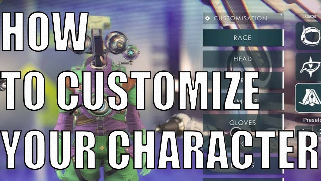 No Man's Sky Next: How To Customize Your Character - YouTube