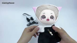niannyyhouse 20cm Plush Doll Clothes Soft Stuffed Plush Toy Dress Up Accessories#dollclothes #doll screenshot 5