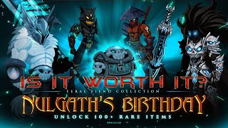 Feral Fiends 10k Collection Chest! Is It WORTH It? (Gift Boxes Opened!) AQWorlds