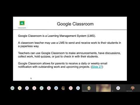 Google Classroom for Parents Session 1