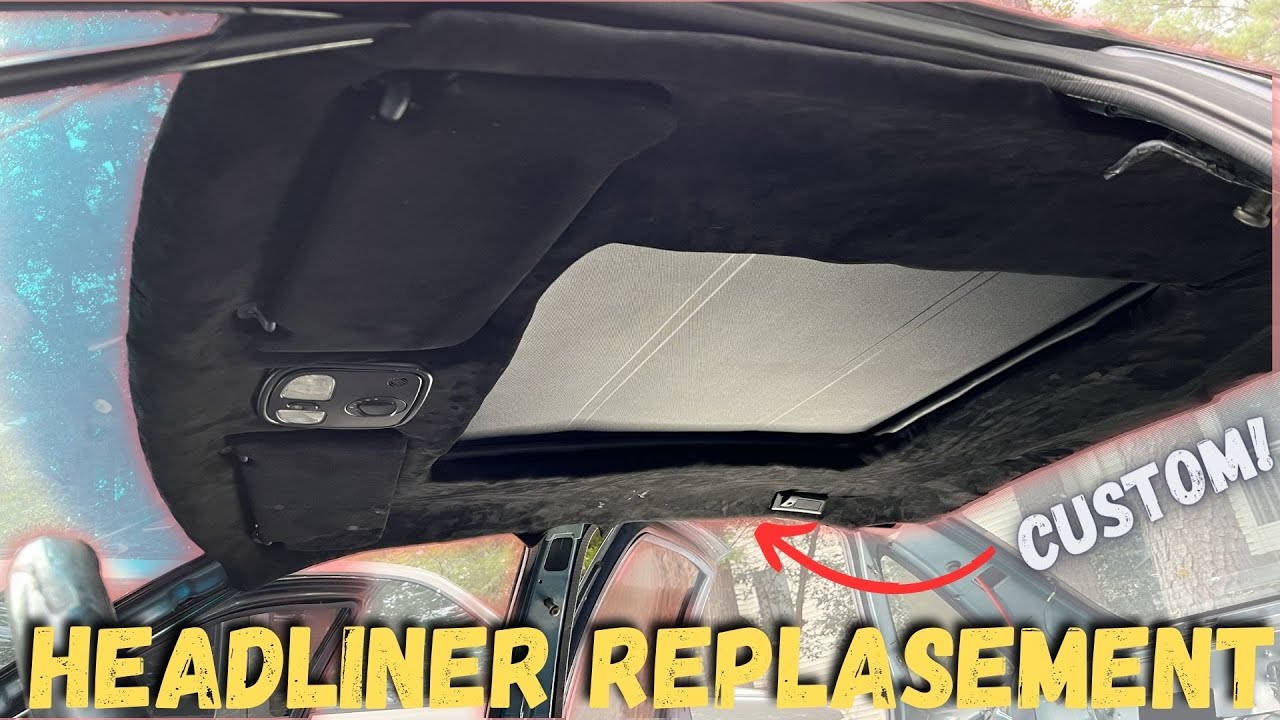 1993 Bubble Caprice Build Ep.7 Customizing Stock Headliner To Fit G6