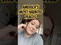 Overnight in the most haunted places 👻 #haunted #paranormal #ghoststories #creepy #spooky #shorts
