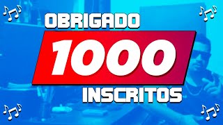 AGRADECIMENTO AOS 1000 INSCRITOS - #OBRIGADO