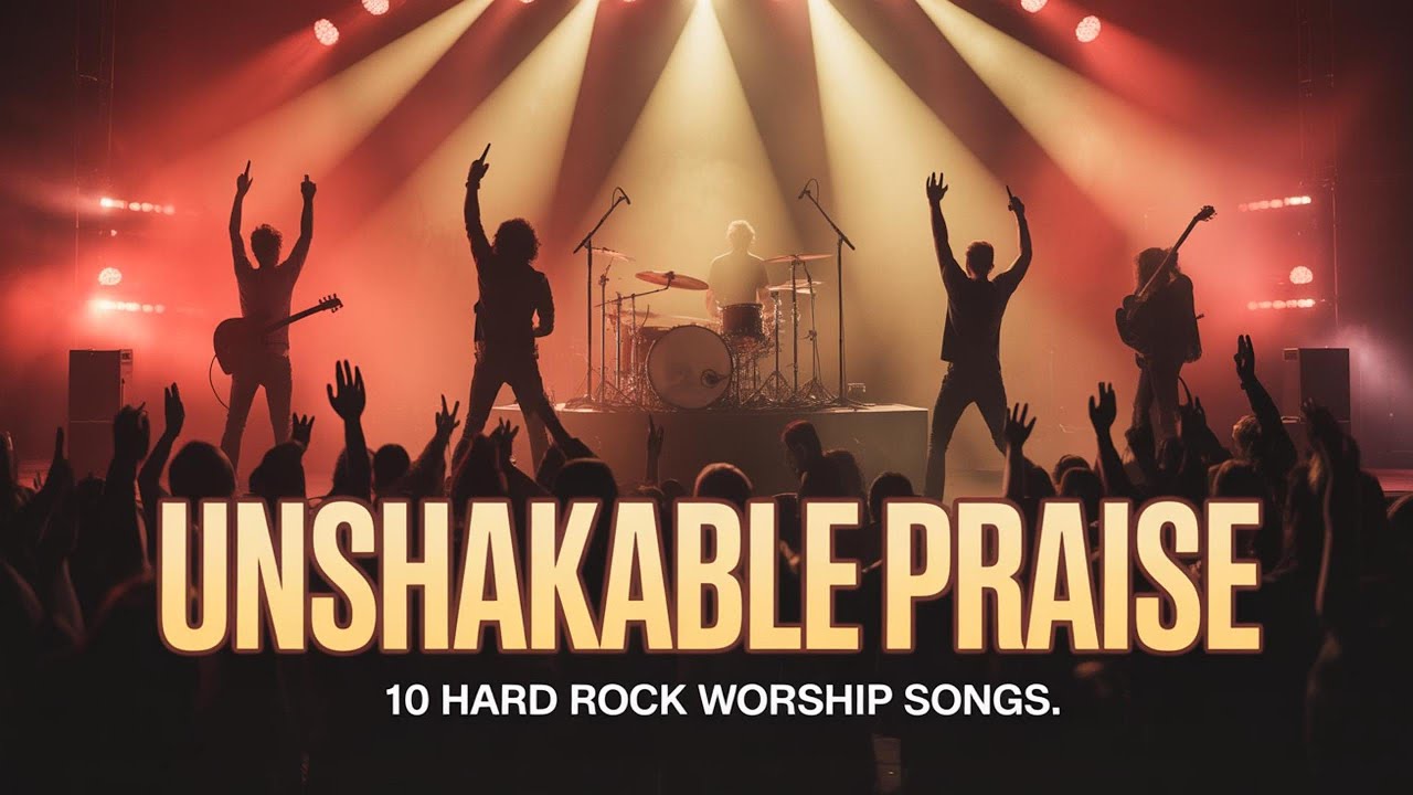 “UNSHAKABLE PRAISE ⚡ 10 Hard Rock Worship Songs of Power & Fire (Full ...