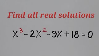 Solving Cubic Equation [ factoring by grouping]
