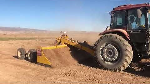 Precision Land Leveling via GPS LAND LEVELLING SYSTEM Made By Dez Novin Sanat