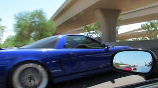 Acura NSX with GT ONE exhaust sound and fly by