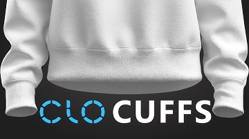 Realistic Rib Cuffs and Waistband | CLO3D Beginners Tutorial