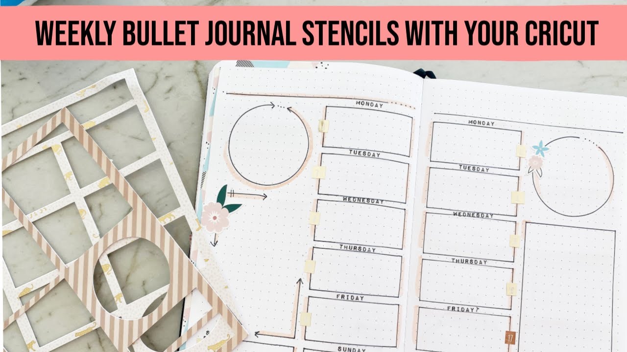 DIY Stencils for your Bullet Journal 