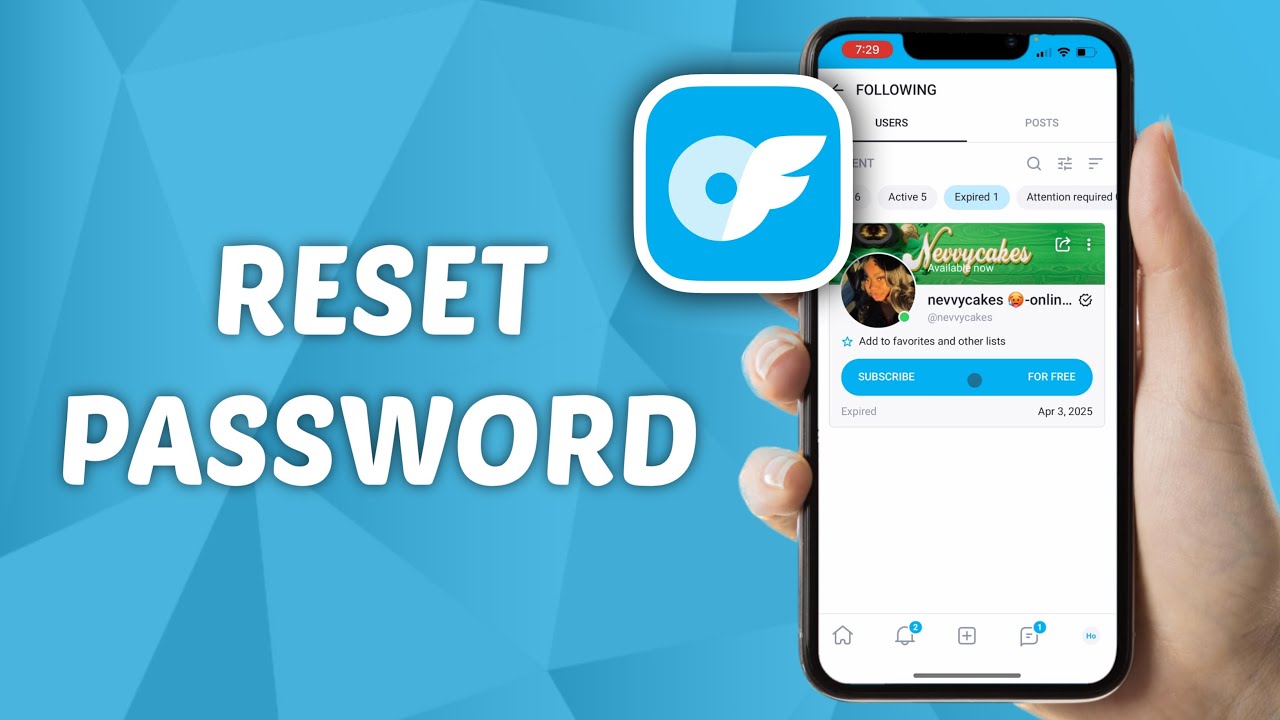 How to Reset OnlyFans Password! (2025) - YouTube