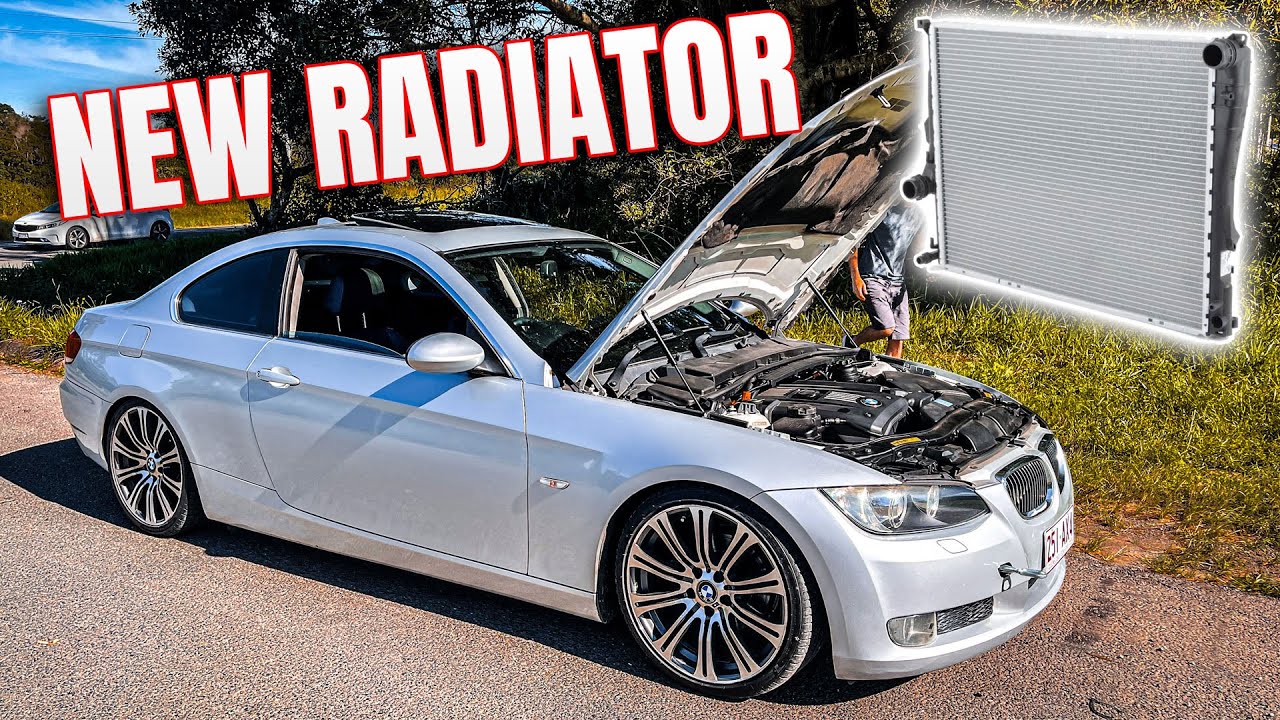 N52 Radiator BMW E92 325i N52 Radiator Install & First Start With AC Compressor ...