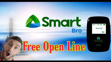 FREE!! How to OpenLine your pocket Wifi for FREE😜(smartbro Wifi)