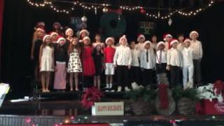 Coconut Grove Elementary School French Christmas Show 2016